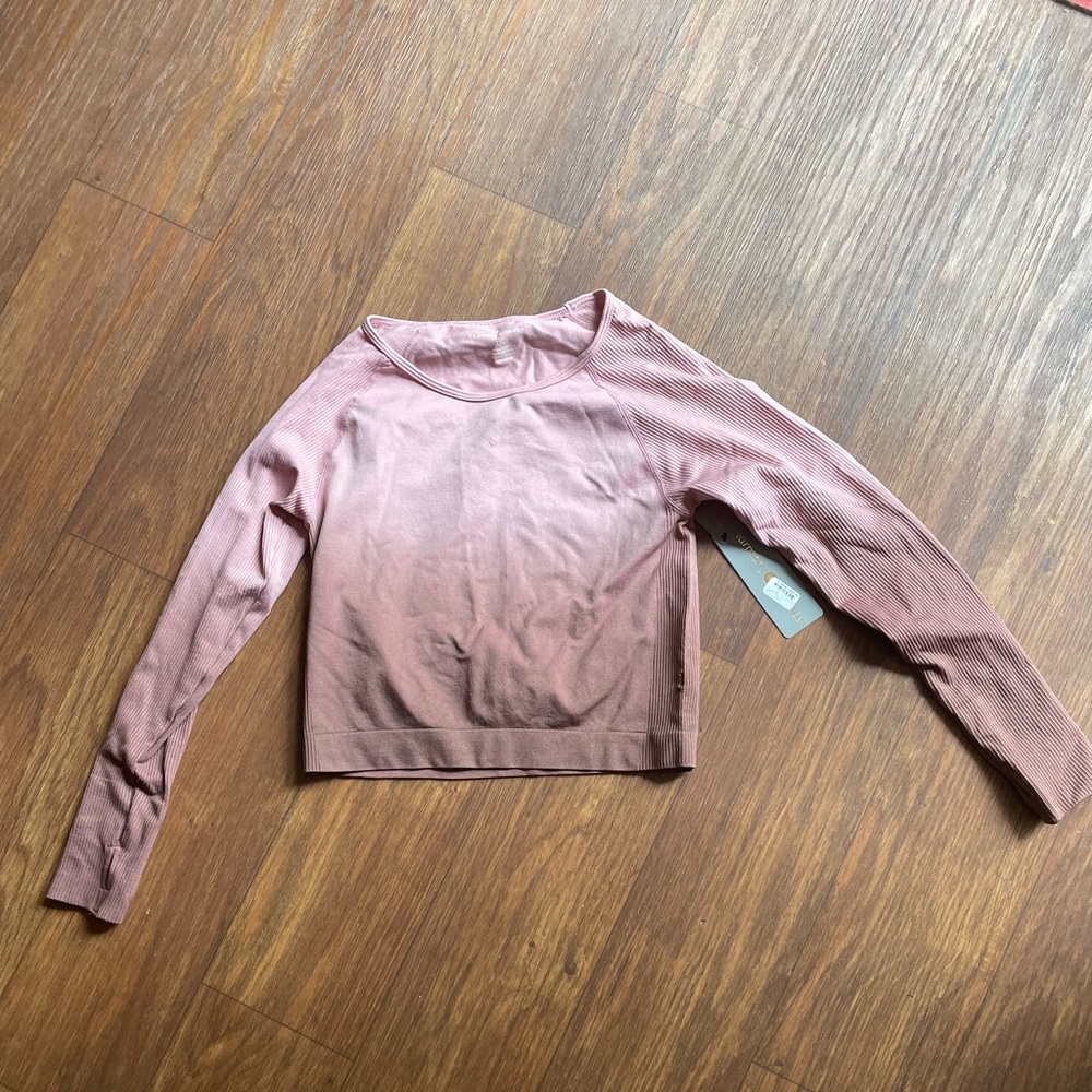 NWT Harmony Balance athletic crop shirt